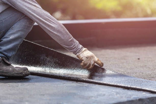 Professional Interior Drainage System technician working in Angelica, NY
